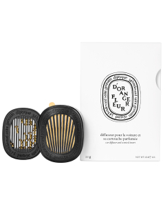 diptyque Perfumed Car Diffuser with Fleur D'Oranger Insert