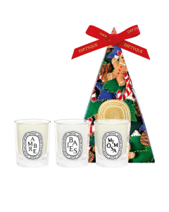 Diptyque Holiday Surprise Pocket Candles 3x35g