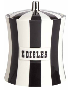 Jonathan Adler Vice Canister - Edibles - Black