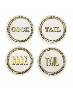 Jonathan Adler Cock/Tail Coasters