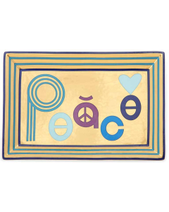 Jonathan Adler Peace Rectangle Tray