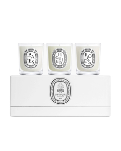 diptyque Mini Candle Set (Baies, Figuier, Roses) 3x70g 