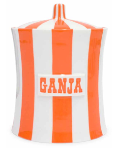 Jonathan Adler Vice Canister - Ganja - Orange