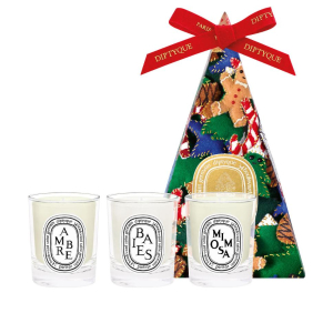 Diptyque Holiday Surprise Pocket Candles 3x35g