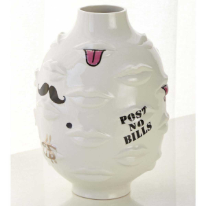 Jonathan Adler Gala Round Vase - Graffiti