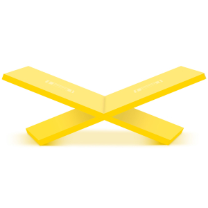 Assouline - A Bookstand (Solid Yellow)