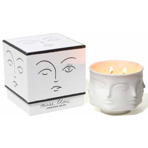 Jonathan Adler Muse Blanc Ceramic Candle