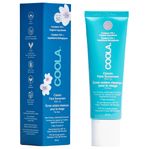 Coola Suncare Classic Face Organic Sunscreen Lotion SPF50 - White Tea 50ml