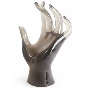 Jonathan Adler Giant Acrylic Hand - Smoke