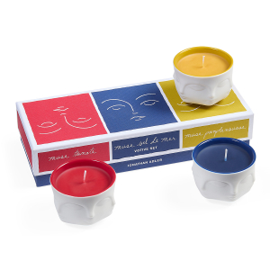 Jonathan Adler Muse Couleur Votive Candle Set