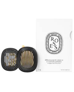 diptyque Perfumed Car Diffuser with Roses Insert