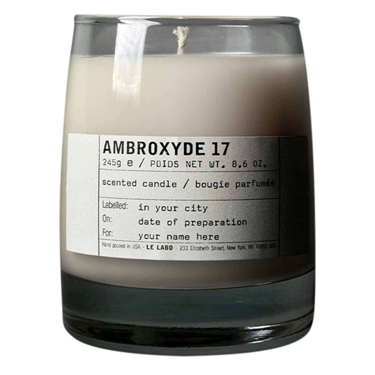 Le Labo Ambroxyde 17 discount NEW CANDLE