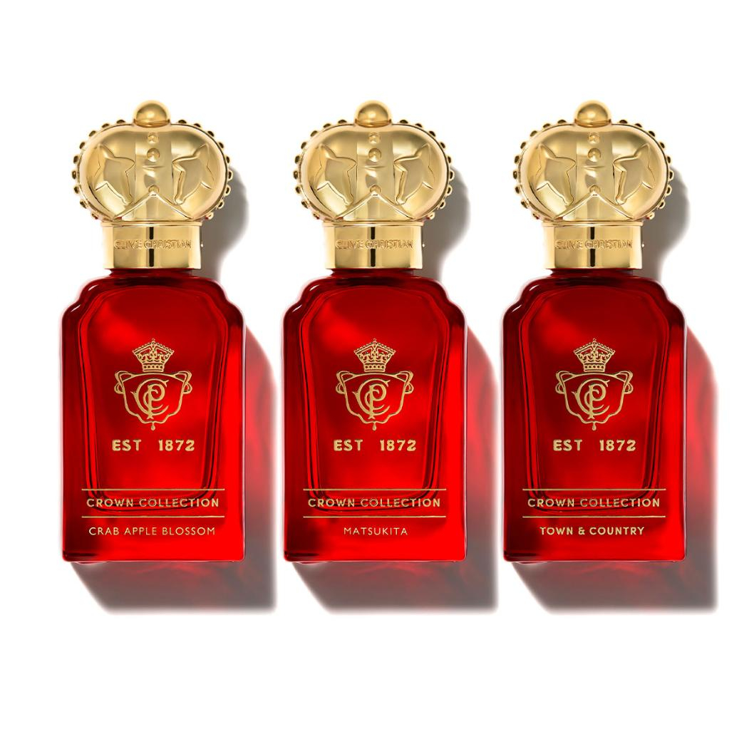 CLIVE CHRISTIAN CROWN COLLECTION 3本セット Clive Christian Crown Collection Travel Set 3x10ml