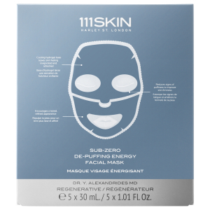 111Skin Sub-Zero De-Puffing Energy Facial Mask Box 5x30ml