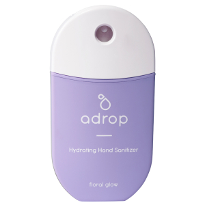 Adrop Hydrating Hand Sanitizer Spray Floral Glow 40ml