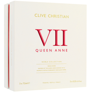Clive Christian Noble Collection VII Queen Anne Rock Rose Travel Set - 3x7.5ml